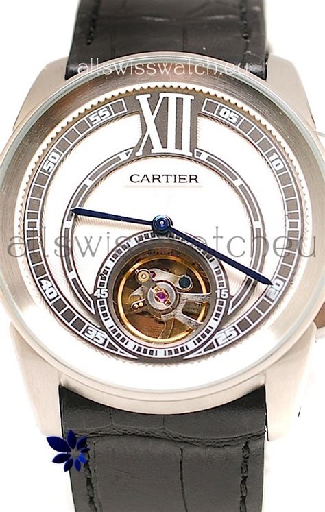 calibre de cartier flying tourbillon replica|cartier calibre for sale.